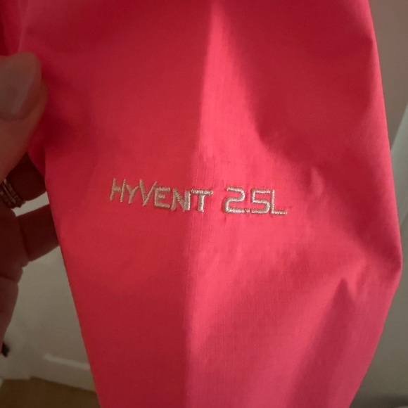 The North Face Women's Vibrant Pink Wind Rain Jacket XL - Picture 6 of 10